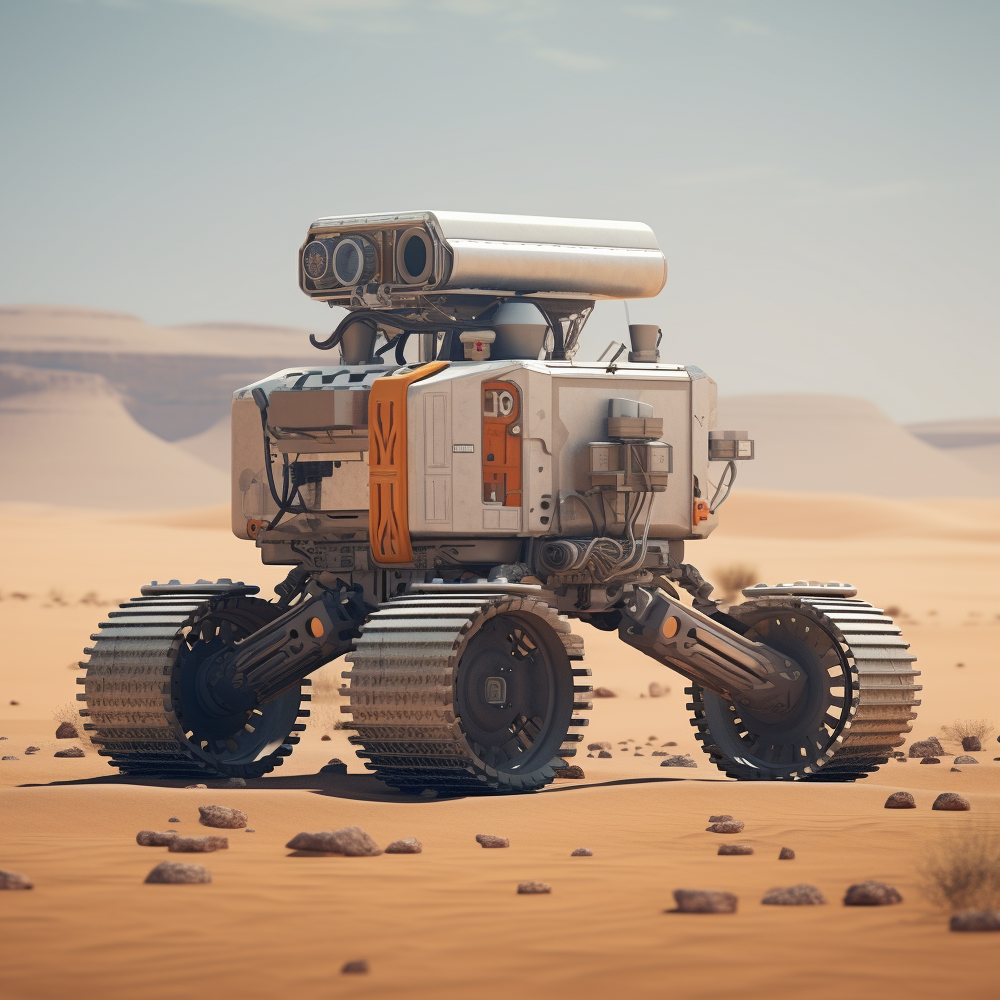 TerraProbe X6: Desert Exploration Rover