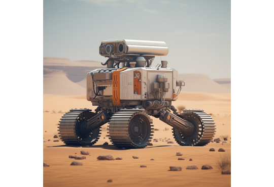 TerraProbe X6: Desert Exploration Rover